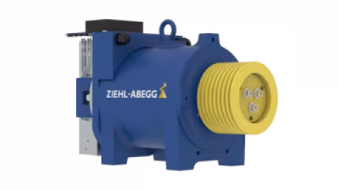 Động cơ thang máy ZIEHL-ABEGG sản xuất tại Đức