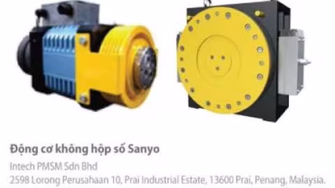 Động cơ thang máy Sanyo