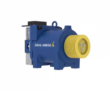 Động cơ thang máy ZIEHL-ABEGG sản xuất tại Đức
